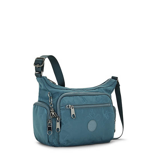 Kipling Gabbie Small Printed Crossbody Väska Marinblå Grå | SE 2070IL